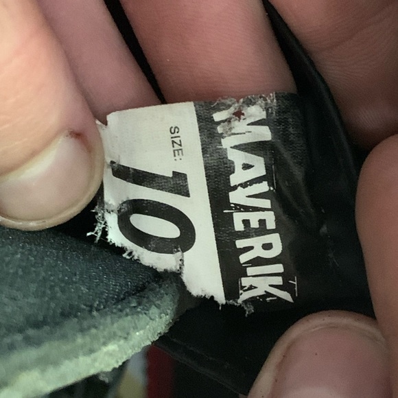 Maverick Fly Racing boots. Size 10 - Picture 2 of 2